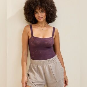 Aerie•SMOOTHEZ Lace Bodysuit•Size S•NWOT